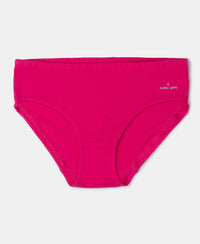 Super Combed Cotton Panty with Ultrasoft Waistband - Fairy Tale, Blue Depths & Beetroot Bink (Pack of 3)