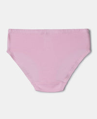 Super Combed Cotton Panty with Ultrasoft Waistband - Fairy Tale, Blue Depths & Beetroot Bink (Pack of 3)