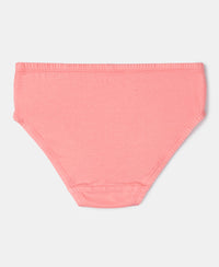 Super Combed Cotton Panty with Ultrasoft Waistband - Salmon Rose, Lemon Meringue & Lavendula (Pack of 3)