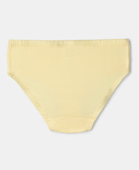 Super Combed Cotton Panty with Ultrasoft Waistband - Salmon Rose, Lemon Meringue & Lavendula (Pack of 3)