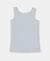 Girl's Super Combed Cotton Rib Solid Inner Tank Top - Sky Way