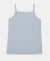 Super Combed Cotton Rib Fabric Camisole with Regular Straps - Sky Way