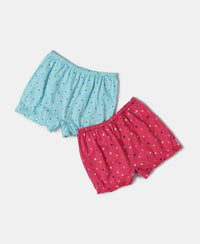 Super Combed Cotton Bloomers with Ultrasoft Waistband - Assorted Prints (Pack of 2)