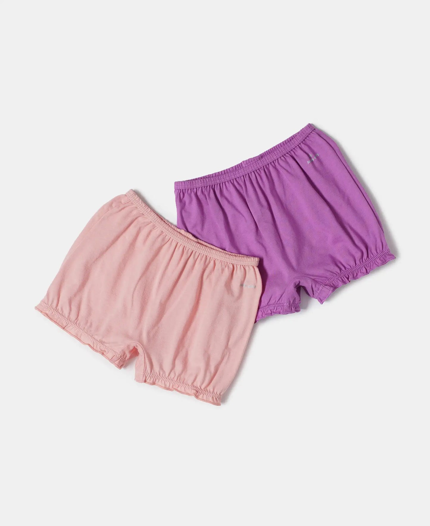 Super Combed Cotton Bloomers with Ultrasoft Waistband - Solid Assorted (Pack of 2)