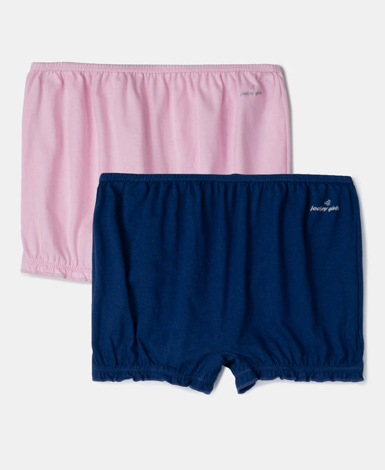 Super Combed Cotton Bloomers with Ultrasoft Waistband - Fairy Tale & Blue Depths (Pack of 2)