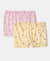 Super Combed Cotton Printed Bloomers with Ultrasoft Waistband - Fairy Tale & Lemon Meringue (Pack of 2)