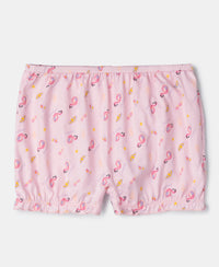 Super Combed Cotton Printed Bloomers with Ultrasoft Waistband - Fairy Tale & Lemon Meringue (Pack of 2)