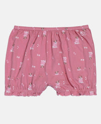 Super Combed Cotton Bloomers with Ultrasoft Waistband - Mellow Rose, Heirloom Lilac & Wild Rose (Pack of 3)