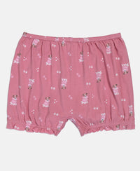 Super Combed Cotton Bloomers with Ultrasoft Waistband - Mellow Rose, Heirloom Lilac & Wild Rose (Pack of 3)