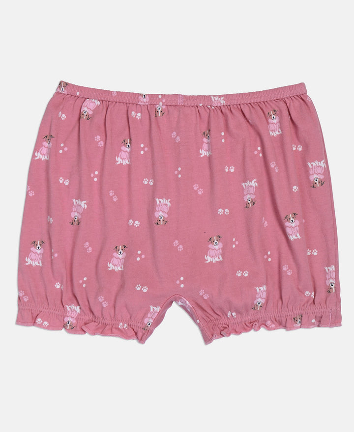 Super Combed Cotton Bloomers with Ultrasoft Waistband - Mellow Rose, Heirloom Lilac & Wild Rose (Pack of 3)