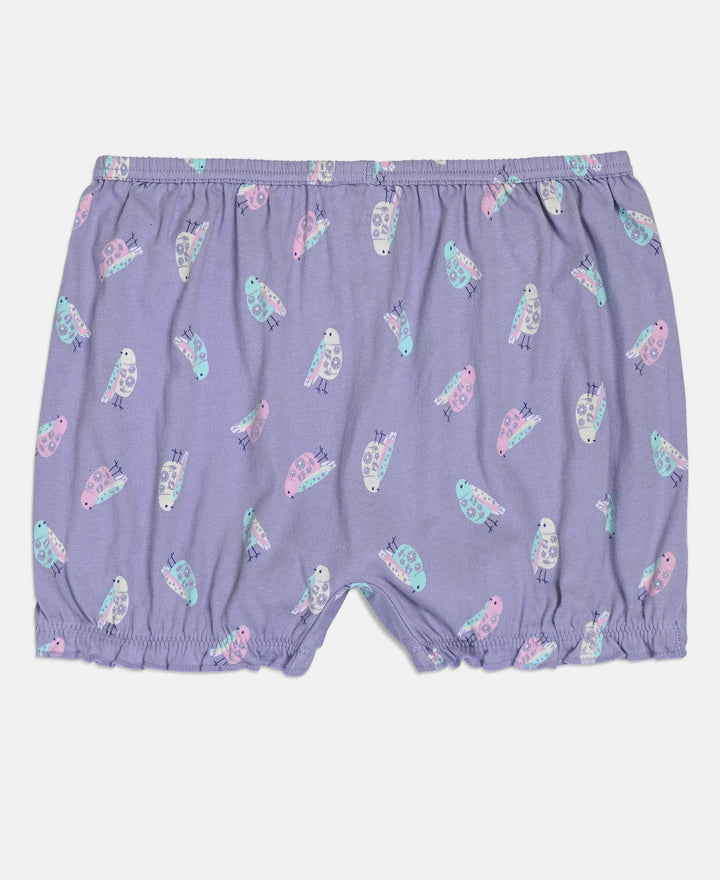Super Combed Cotton Bloomers with Ultrasoft Waistband - Mellow Rose, Heirloom Lilac & Wild Rose (Pack of 3)