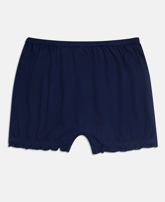 Super Combed Cotton Bloomers with Ultrasoft Waistband - Mellow Rose, Heirloom Lilac & Wild Rose (Pack of 3)