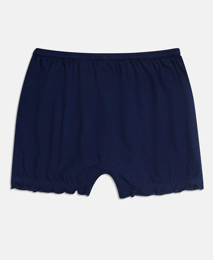 Super Combed Cotton Bloomers with Ultrasoft Waistband - Mellow Rose, Heirloom Lilac & Wild Rose (Pack of 3)