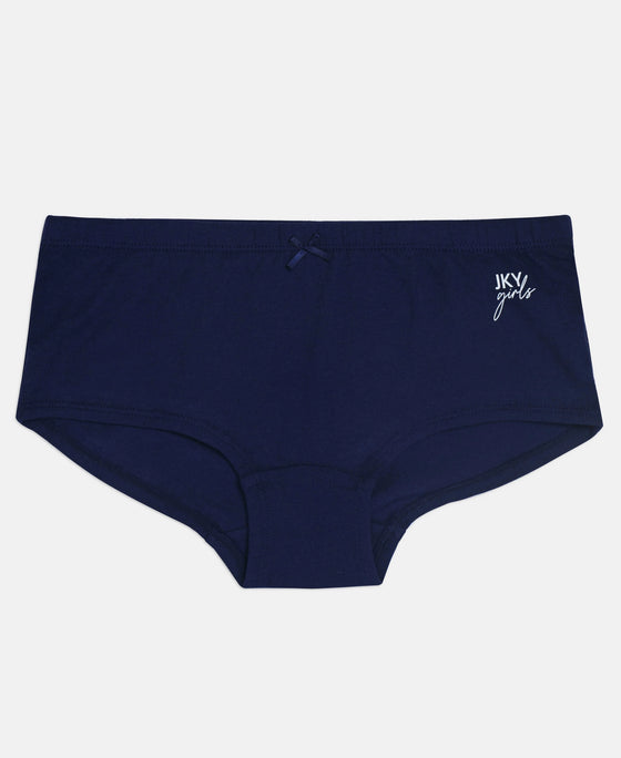 Super Combed Cotton Printed Panty with Ultrasoft Waistband - Assorted (Pack of 3)