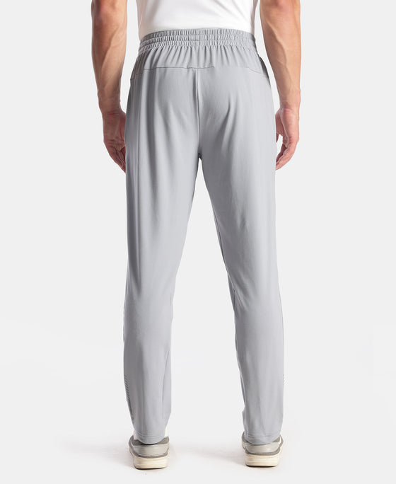 Soft Touch Microfiber Elastane Stretch Trackpant with Side Pockets and StayFresh Treatment - Weathervane