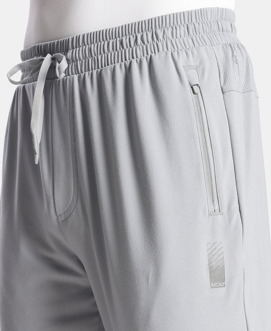 Soft Touch Microfiber Elastane Stretch Trackpant with Side Pockets and StayFresh Treatment - Weathervane