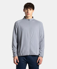 Soft Touch Microfiber Elastane Stretch Jacket with Thumbhole Styling - Weathervane