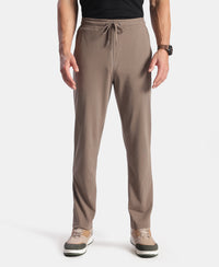Super Combed Cotton Rich Trackpant with Pockets and StayFresh Treatment - Dark Khaki