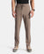 Super Combed Cotton Rich Trackpant with Pockets and StayFresh Treatment - Dark Khaki