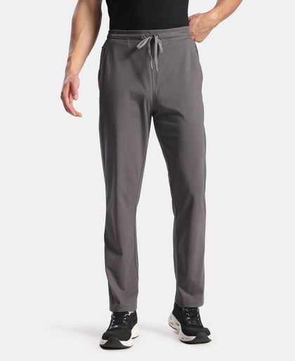 Super Combed Cotton Rich Trackpant with Pockets and StayFresh Treatment - Magnet
