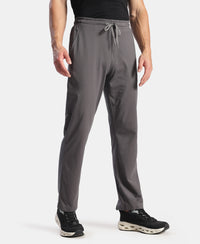 Super Combed Cotton Rich Trackpant with Pockets and StayFresh Treatment - Magnet