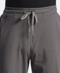 Super Combed Cotton Rich Trackpant with Pockets and StayFresh Treatment - Magnet