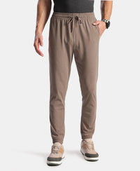 Super Combed Cotton Rich Jogger with StayFresh Treatment - Dark Khaki