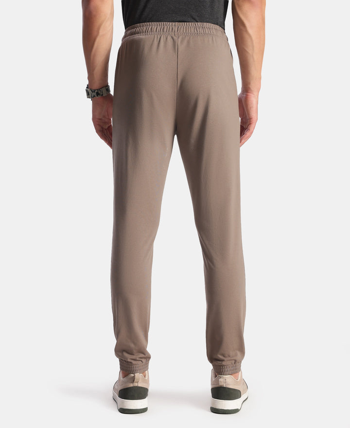 Super Combed Cotton Rich Jogger with StayFresh Treatment - Dark Khaki