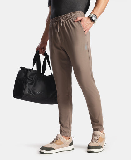 Super Combed Cotton Rich Jogger with StayFresh Treatment - Dark Khaki
