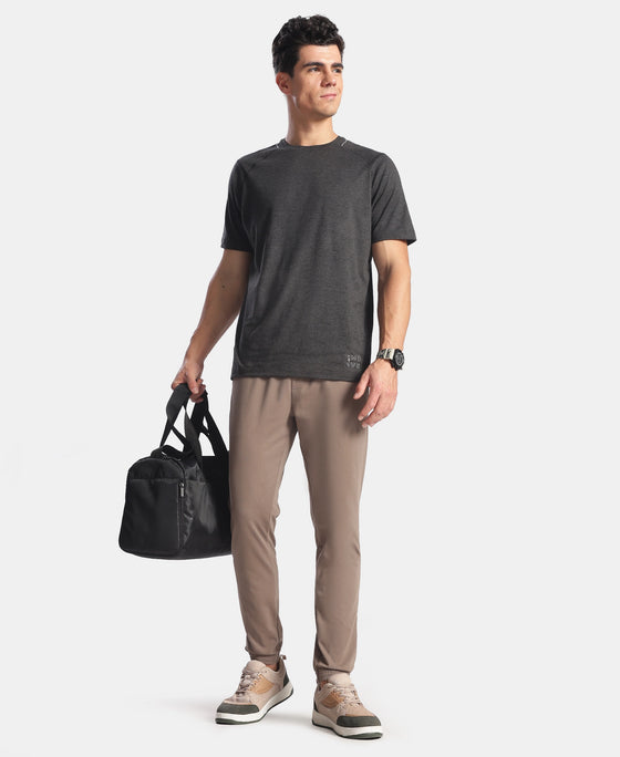 Super Combed Cotton Rich Jogger with StayFresh Treatment - Dark Khaki