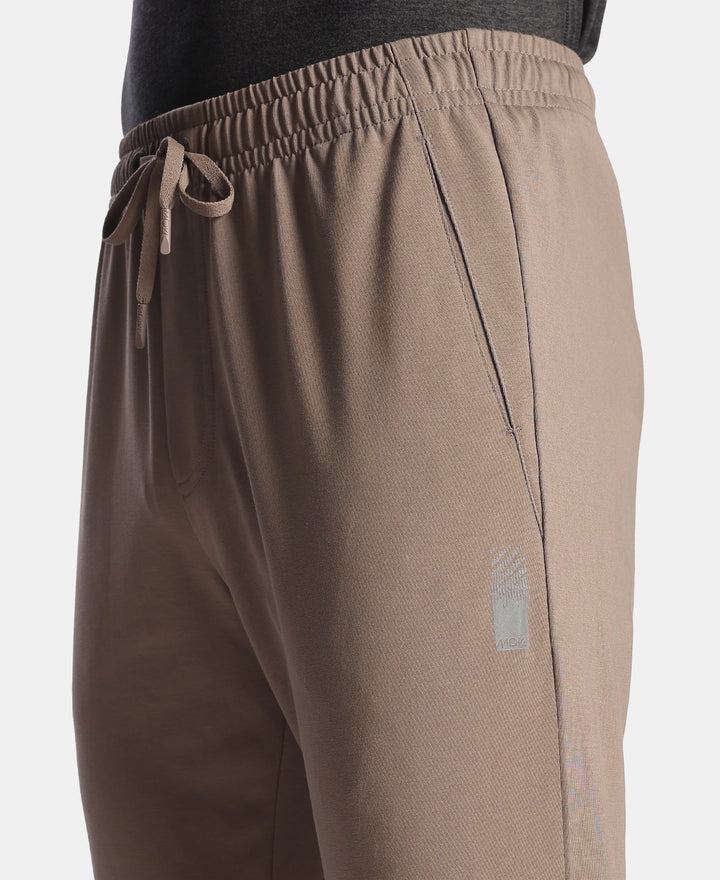 Super Combed Cotton Rich Jogger with StayFresh Treatment - Dark Khaki
