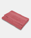 Cotton Terry Ultrasoft and Durable Solid Bath Towel - Garnet Rose