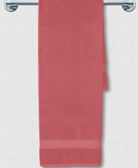 Cotton Terry Ultrasoft and Durable Solid Bath Towel - Garnet Rose