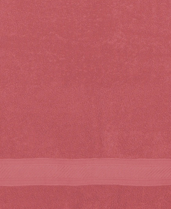 Cotton Terry Ultrasoft and Durable Solid Bath Towel - Garnet Rose