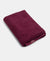 Cotton Terry Ultrasoft and Durable Patterned Bath Towel - Burgundy