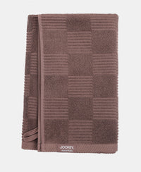 Cotton Terry Ultrasoft and Durable Patterned Bath Towel - Deep Taupe