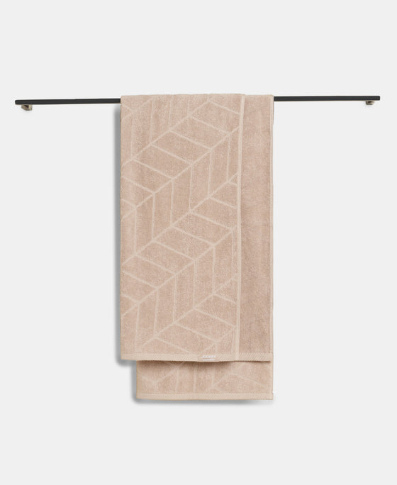 Cotton Terry Ultrasoft and Durable Patterned Bath Towel - Nomad