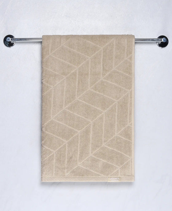 Cotton Terry Ultrasoft and Durable Patterned Bath Towel - Nomad