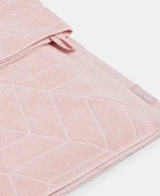 Cotton Terry Ultrasoft and Durable Patterned Bath Towel - Skin