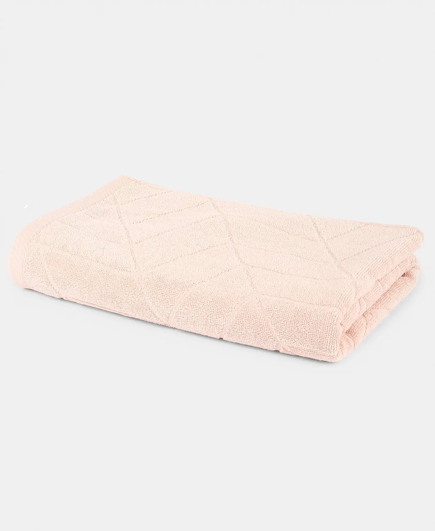 Cotton Terry Ultrasoft and Durable Patterned Bath Towel - Skin