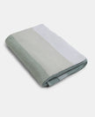 Cotton Terry Ultrasoft and Durable Striped Bath Towel - Sage