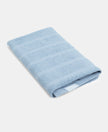 Cotton Rich Terry Ultrasoft and Durable Solid Bath Towel - Dusty Blue