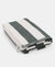 Cotton Terry Ultrasoft and Durable Striped Bath Towel with Hanger Loop - Balsam Green