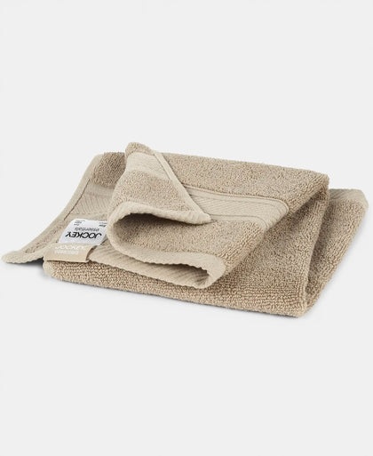 Cotton Terry Ultrasoft and Durable Solid Hand Towel - Nomad (Pack of 2)