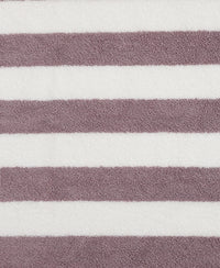 Cotton Terry Ultrasoft and Durable Striped Hand Towel with Hanger Loop - Nirvana (Pack of 2)