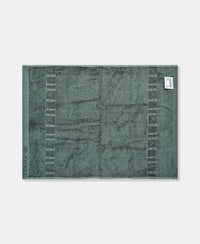 Bamboo Cotton Blend Terry Ultrasoft and Durable Hand Towel with Natural StayFresh Properties - Balsam Green (Pack of 2)-T261