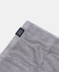 Pack of 6 Cotton Terry Ultrasoft and Durable Solid Face Towel - Navy & Grey
