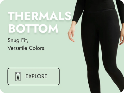 Women's Thermal Bottoms Outerwear Banner