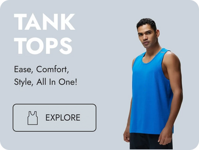 Men Tank Tops Outerwear Category Banner