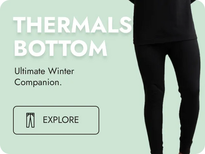 Men's Thermal Bottoms Outerwear Category Banner
